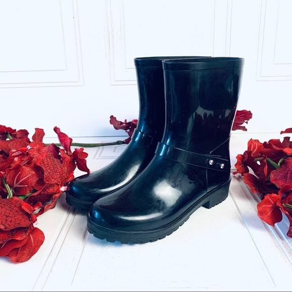 london fog rubber boots